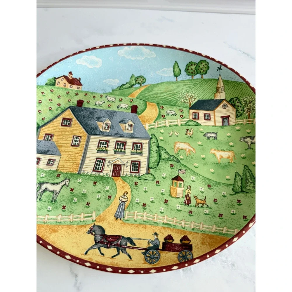 VTG 1995 Sango Green Acres Oval 10 1/2
